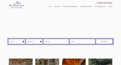 Desktop Screenshot of myrentalinsanmiguel.com